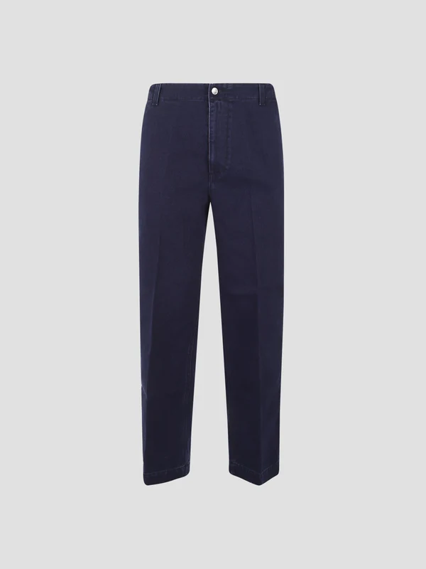 Gucci Navy Denim Pants