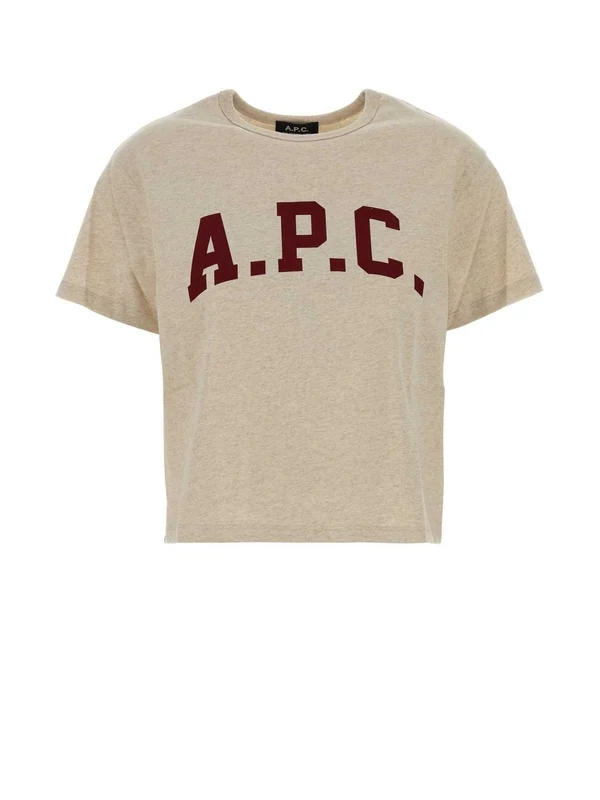 A.P.C. Beige Half Sleeve