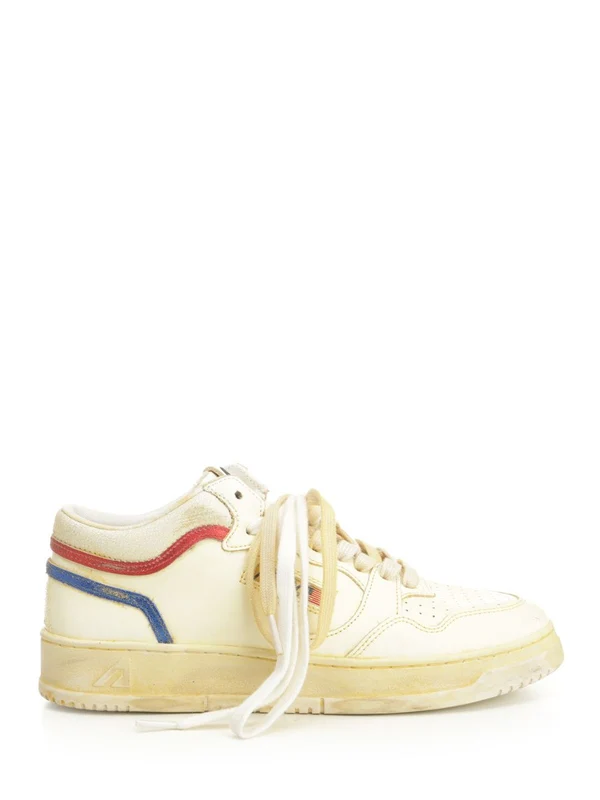 Autry White Low Top Sneakers