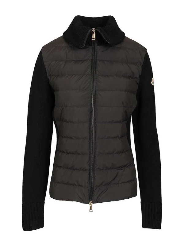 Moncler Padded Wool Cardigan