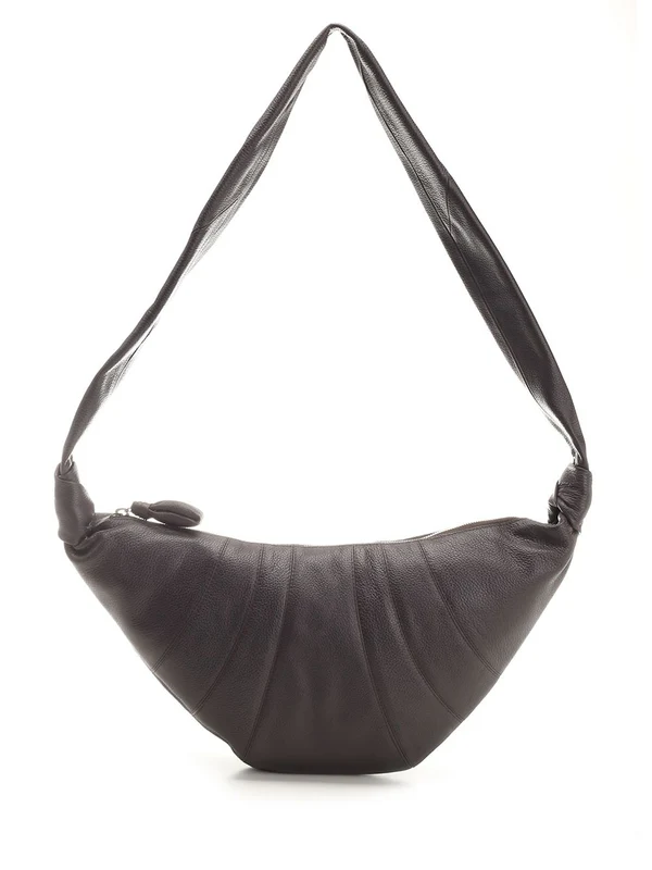Lemaire Croissant Medium Brown Cross Bags