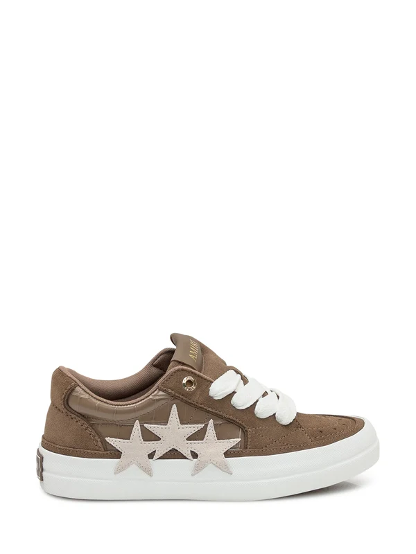 Amiri Brown Low Top Sneakers