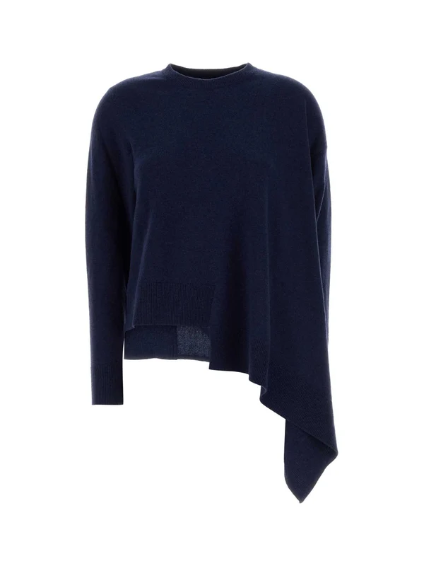 Alexander Mcqueen Navy Knitted