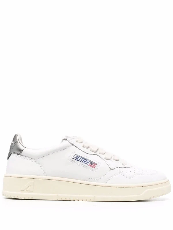 Autry White Low Top Sneakers
