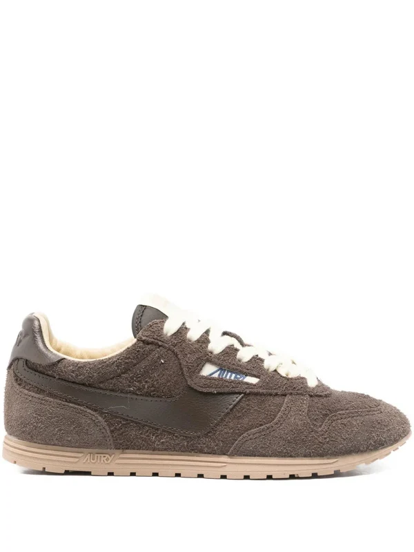 Autry Brown Low Top Sneakers