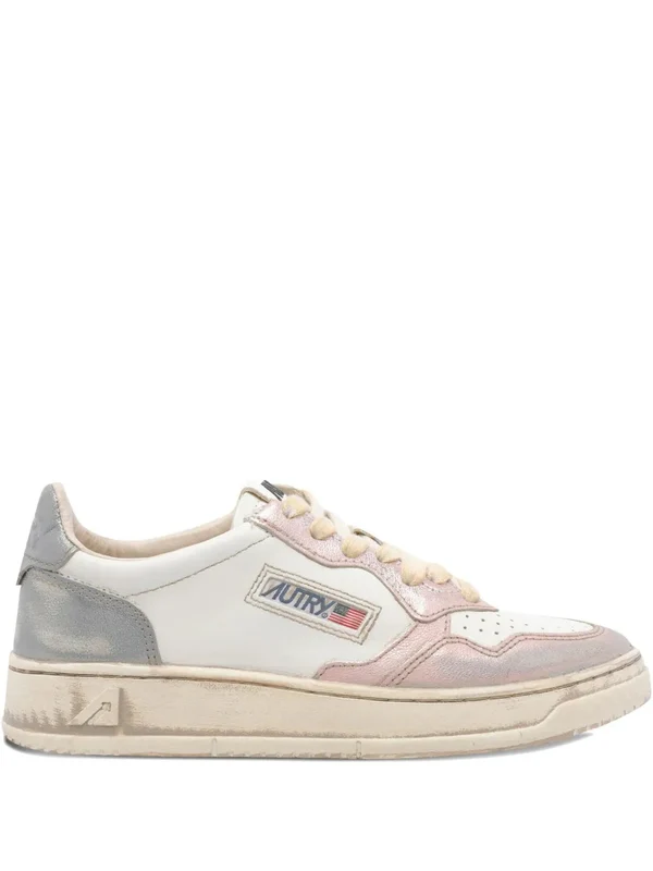 Autry White Low Top Sneakers