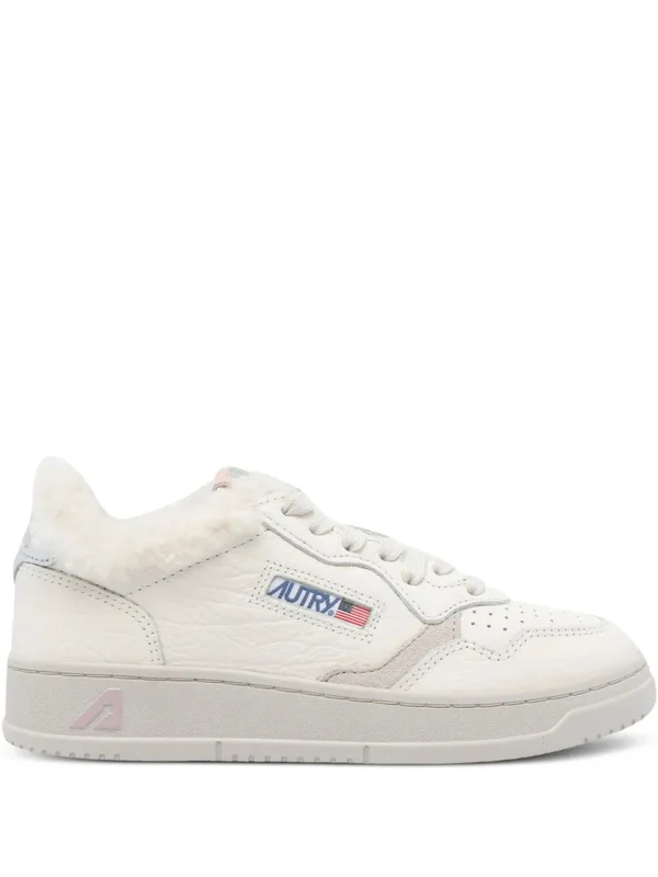 Autry White Low Top Sneakers