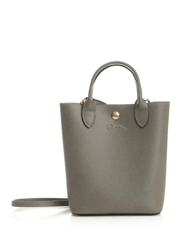 Longchamp Grey Tote Bags