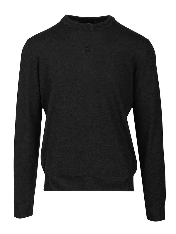 Fendi Black Knitted