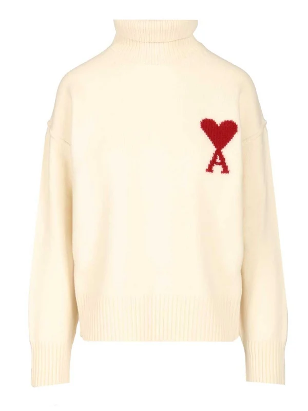 Ami Ivory Knitted
