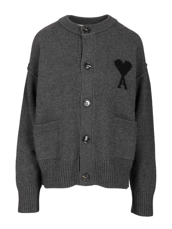 Ami Grey Cardigans