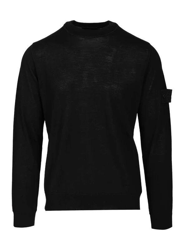 Stone Island Black Knitted