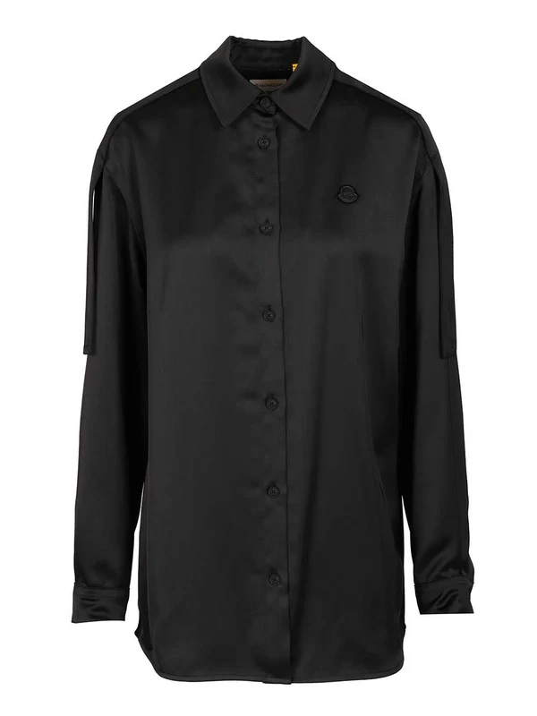 Moncler Black Shirts & Blouses