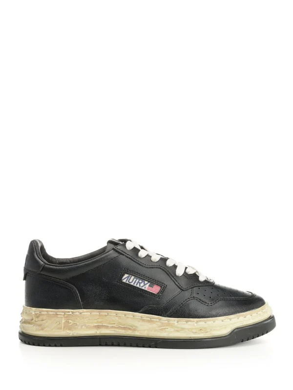 Autry Black Low Top Sneakers