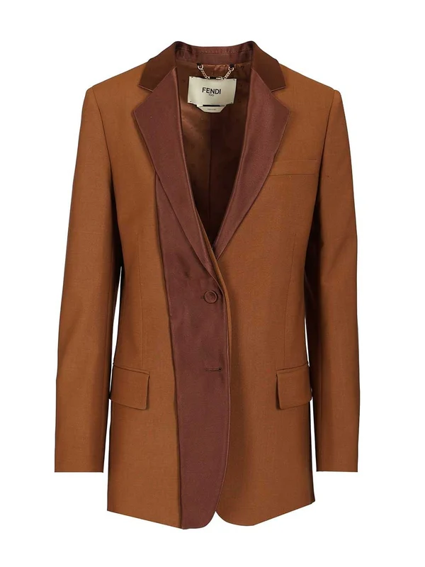 Fendi Beige Tailored Jackets