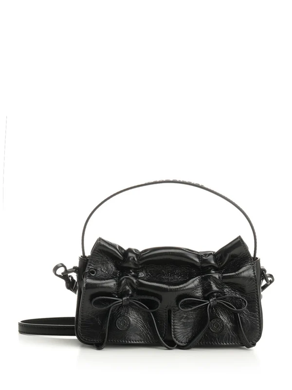 Acne Studios Multipocket Black Micro Shoulder Bags