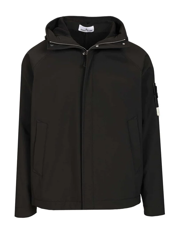 Stone Island Black Jackets