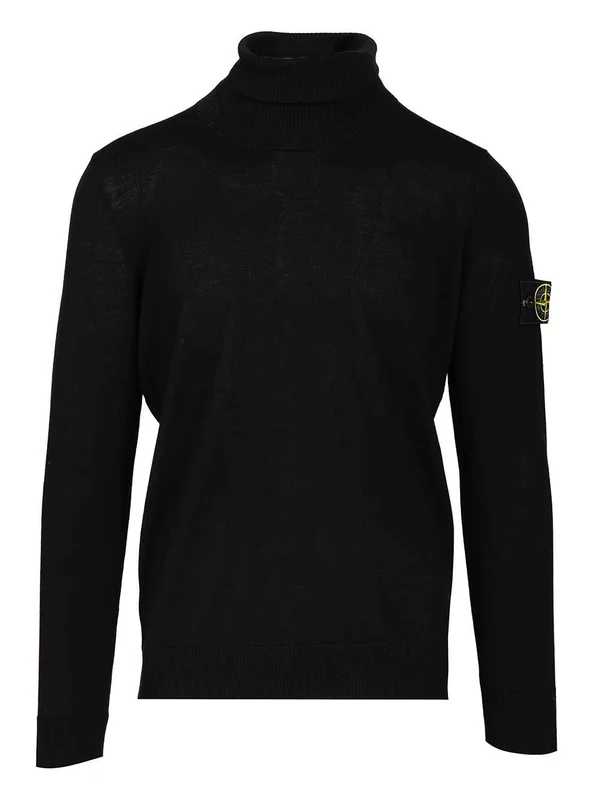 Stone Island Black Knitted