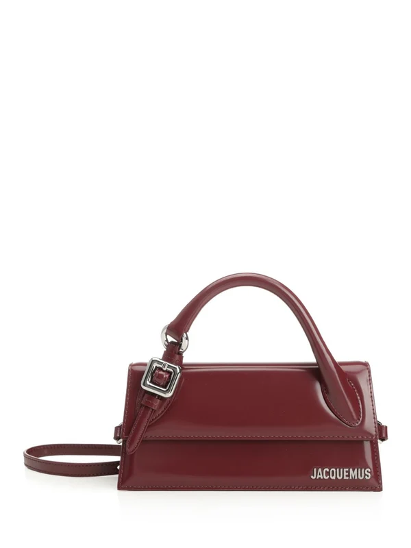 Jacquemus Burgundy Tote Bags