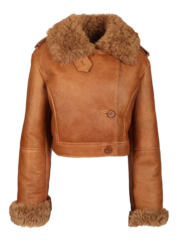 Chloe Orange Fur & Shearling