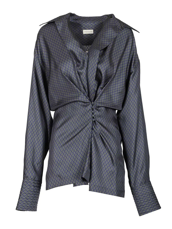Dries Van Noten Blue Shirts & Blouses