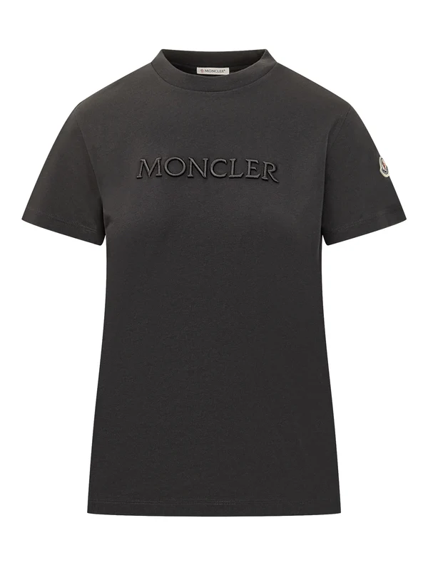 Moncler Black Half Sleeve