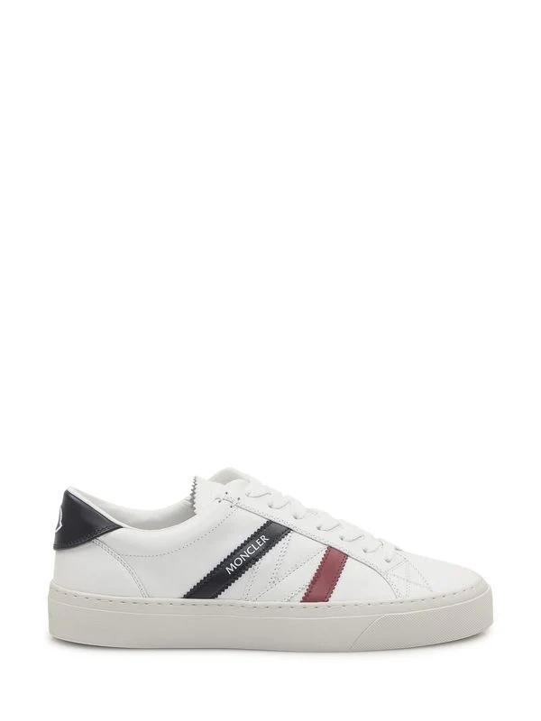 Moncler White Low Top Sneakers
