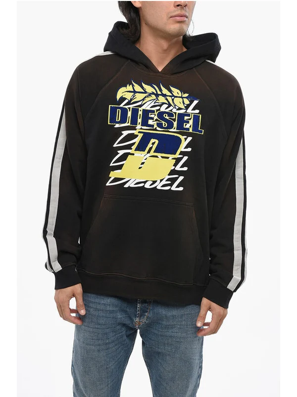 Diesel Brown Hoodies