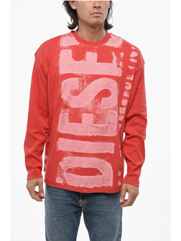 Diesel Orange Long Sleeve