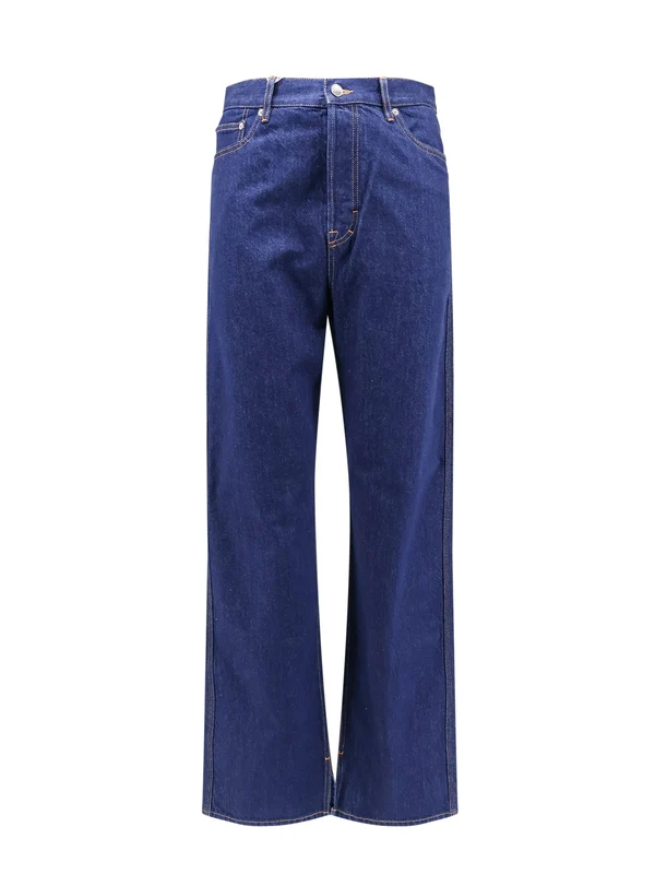 Gucci Blue Denim Pants