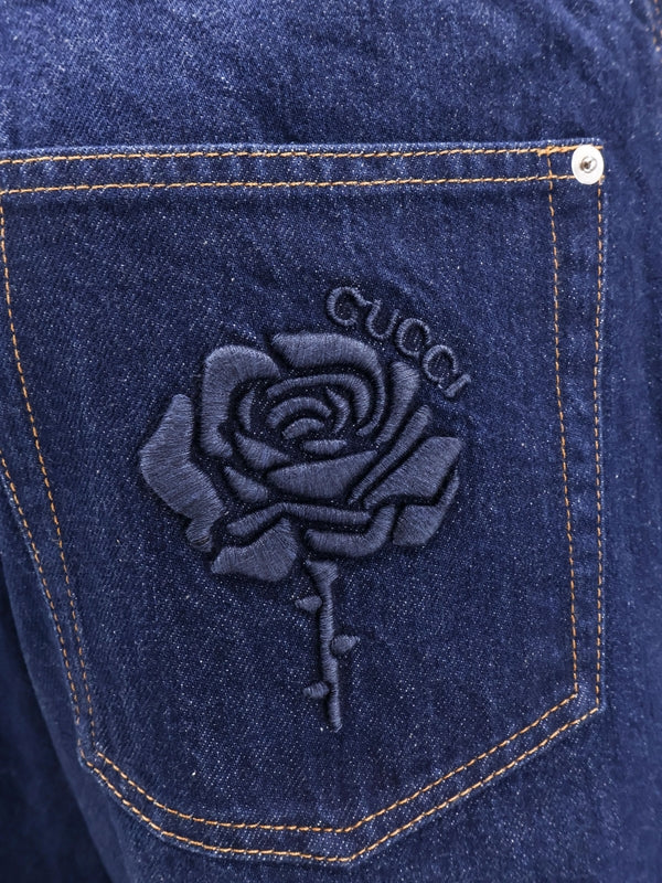 Gucci Blue Denim Pants - Image 3