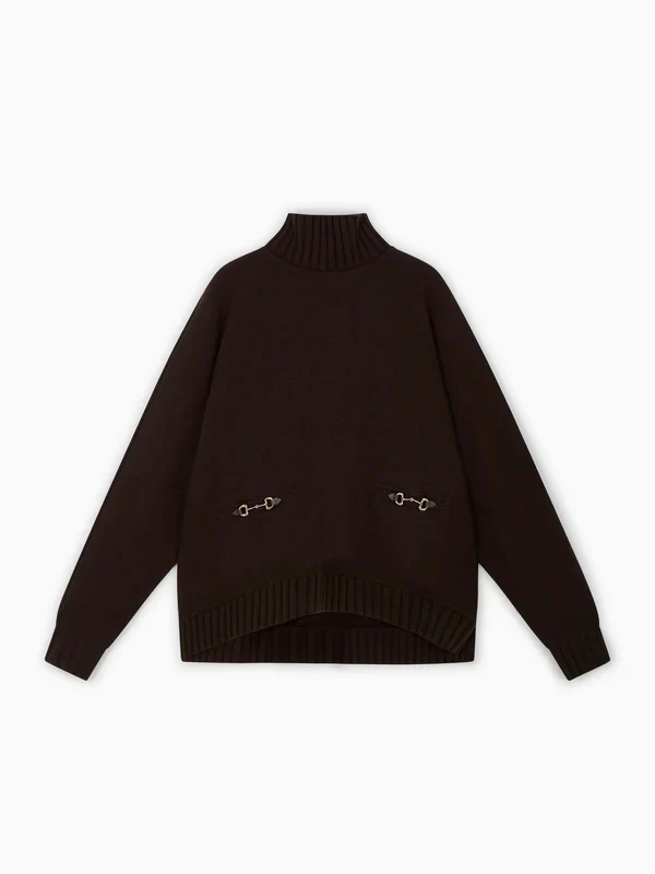 Gucci Brown Knitted