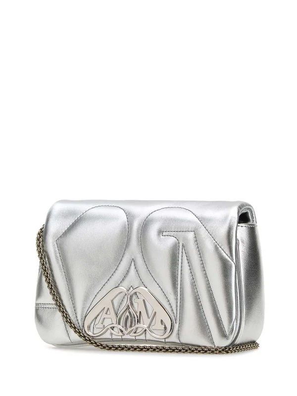 Alexander Mcqueen Silver Crossbody & Shoulder Bags - Image 2