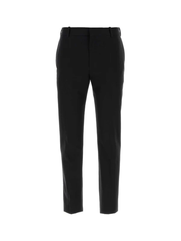 Alexander Mcqueen Black Tailored Pants