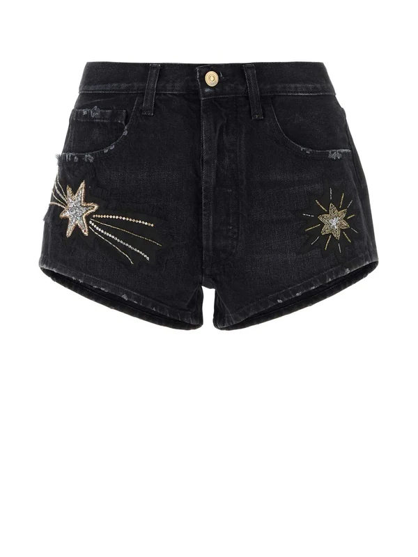 Alanui Black Shorts