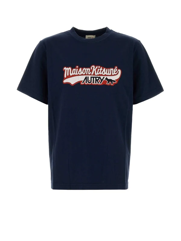 Autry Navy Half Sleeve