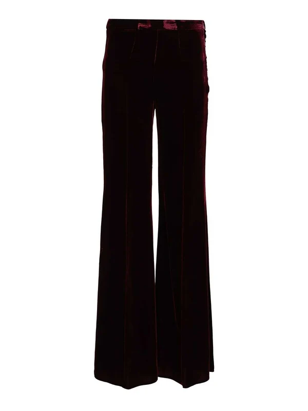 Forte_Forte Burgundy Trousers