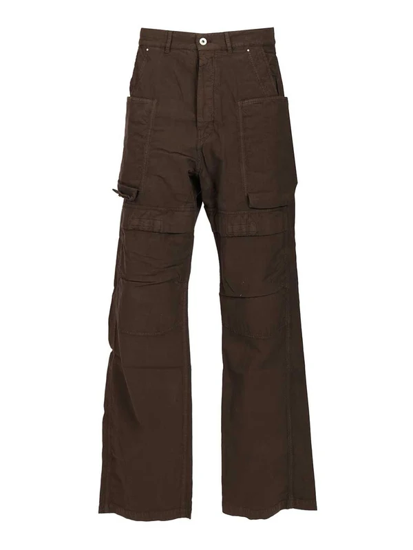 Rick Owens Drkshdw Brown Casual Pants