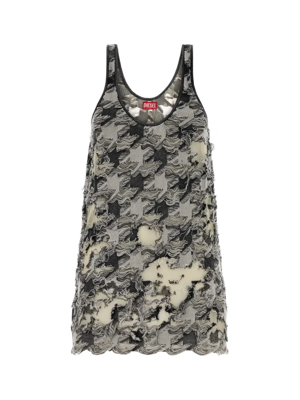 Diesel Multicolor Mini Dress