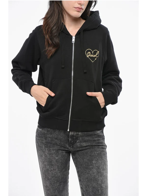 Diesel Black Hoodies