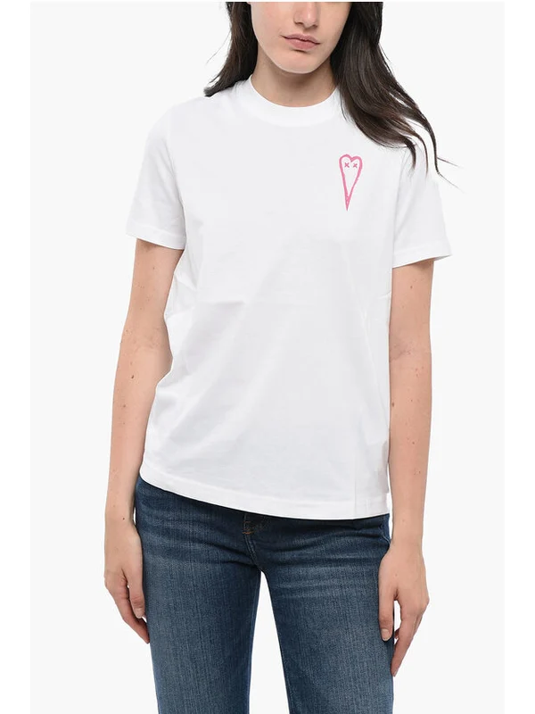Diesel White Half Sleeve