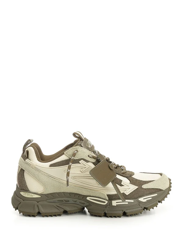 Off-White Green Low Top Sneakers
