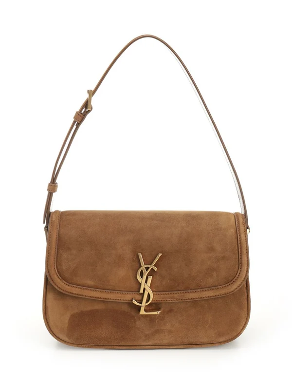 Solferino Medium Brown Crossbody & Shoulder Bags