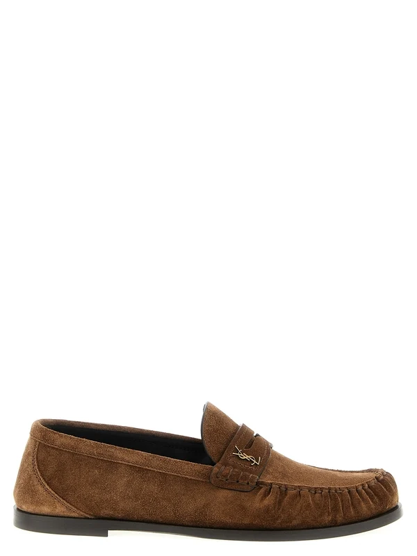 Saint Laurent Brown Loafers