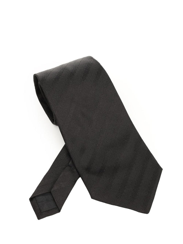 Saint Laurent Black Neck Ties