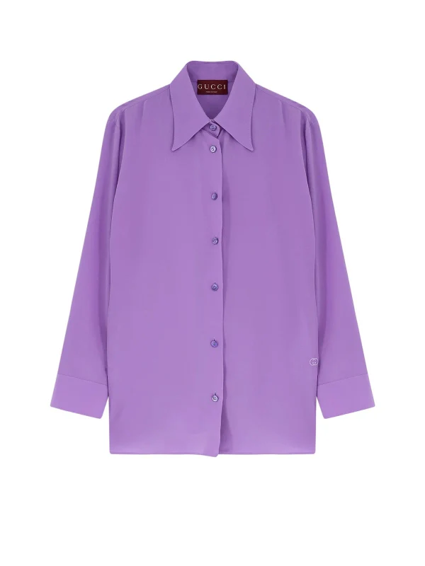 Gucci Purple Shirts & Blouses