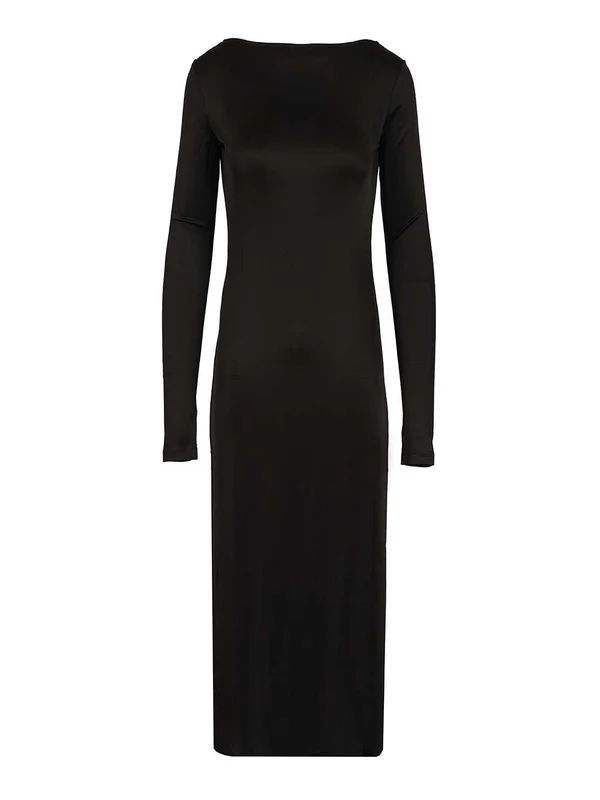 Filippa K Black Midi Dress
