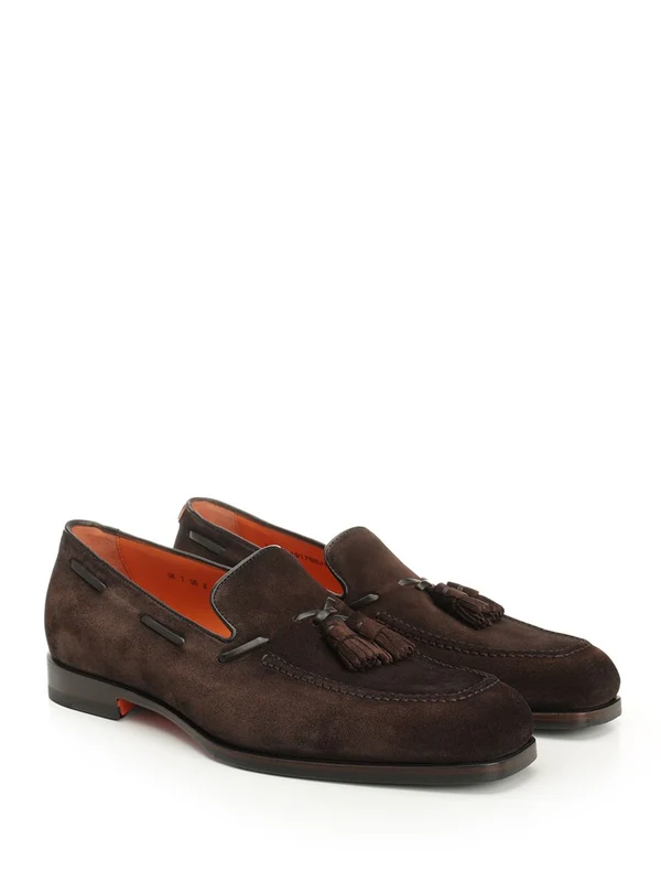 Santoni Brown Loafers - Image 2