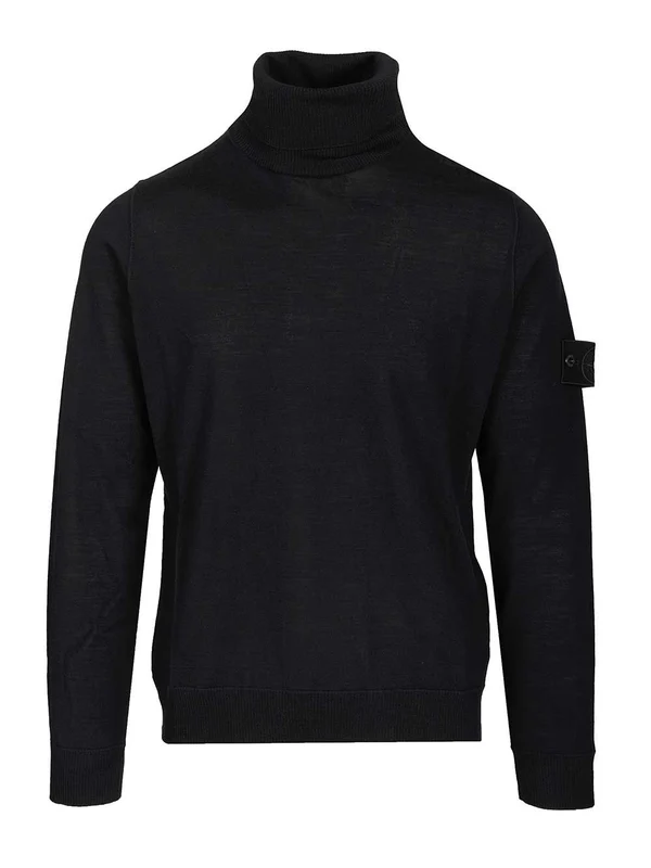 Stone Island Blue Knitted