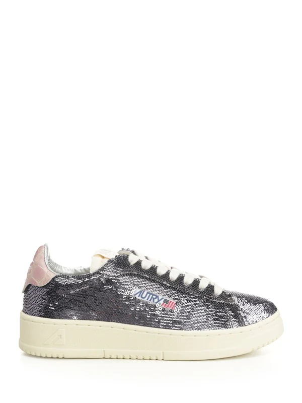 Autry Purple Low Top Sneakers